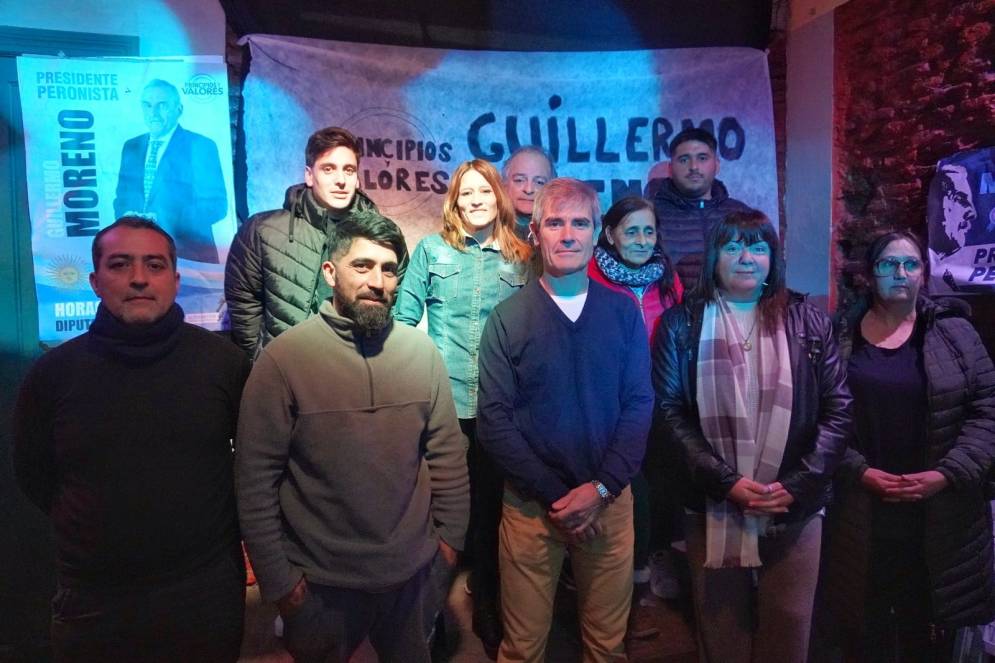 Los integrantes locales de Principios y Valores.