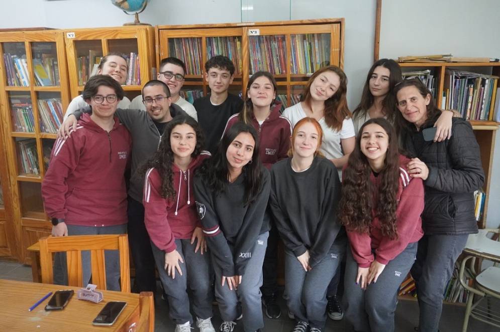 Participaron los alumnos de 5to y 6to a&ntilde;o de nivel secundario.