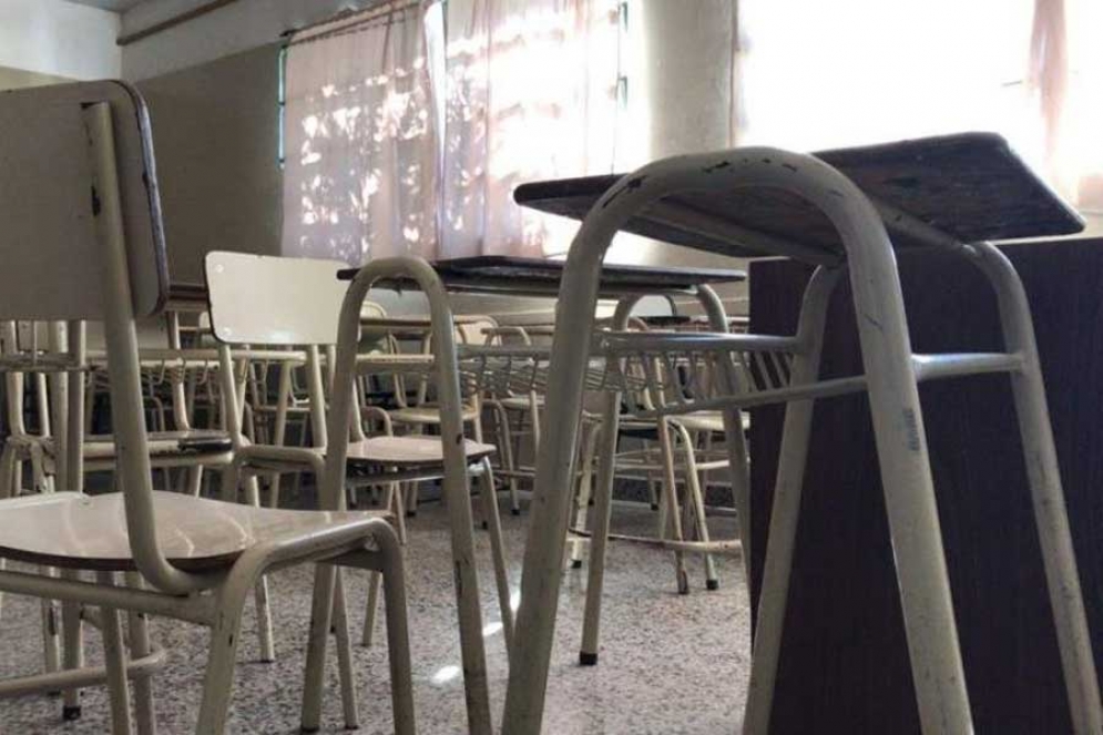 El lunes los chicos no volver&aacute;n a las aulas. 