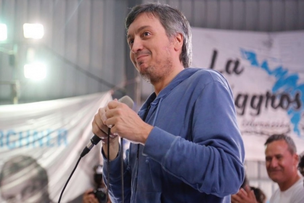 M&aacute;ximo Kirchner.