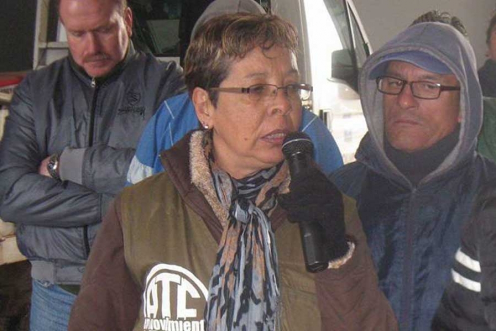 La titular de ATE denunci&oacute; que la amenazaron de muerte