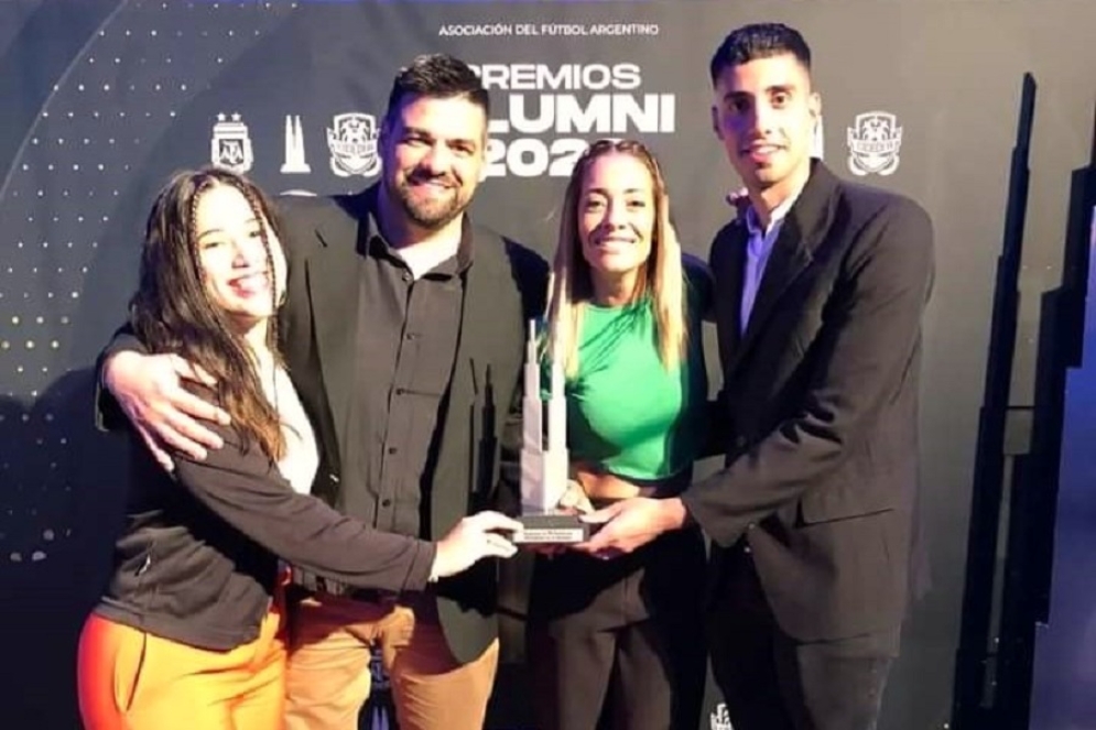 Carla Mileo, Federico Peralta, Ivi Rodriguez, y Agust&iacute;n Galluzo.