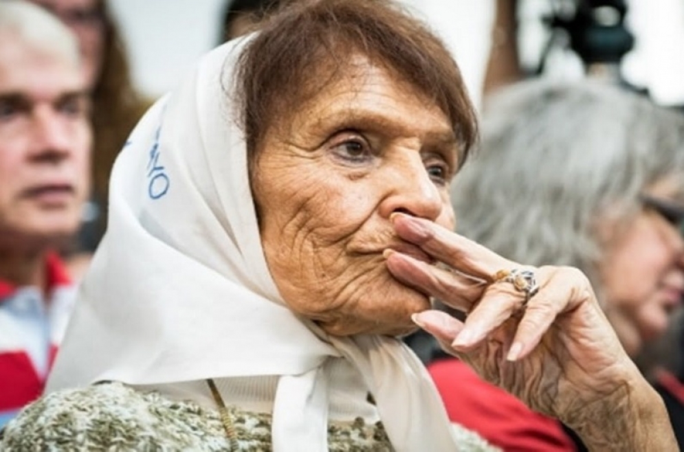 Taty Almeida. Abuela de Plaza de Mayo Linea Fundadora.