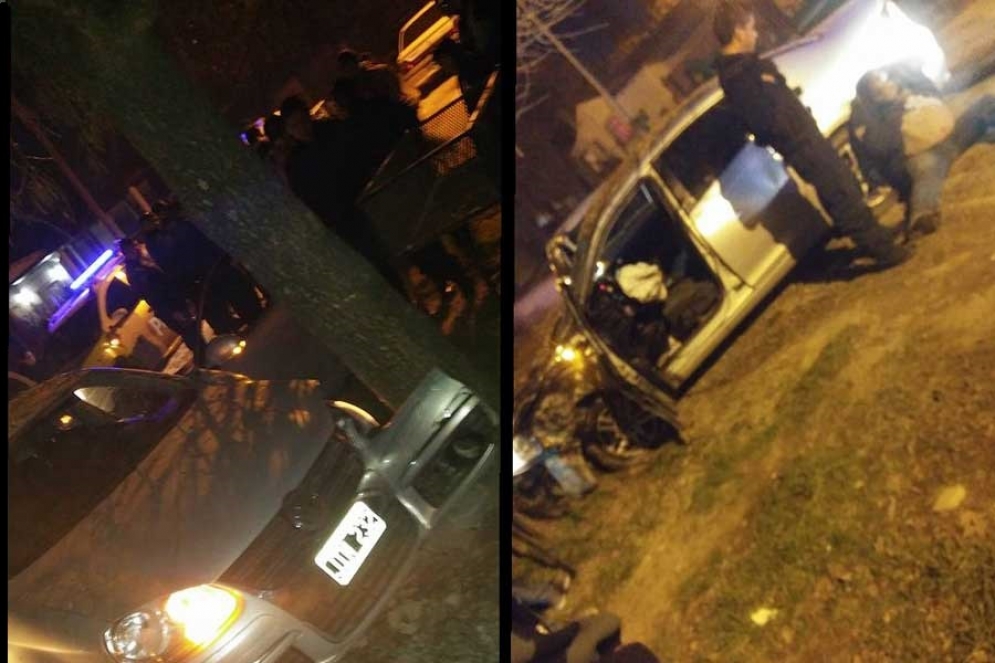 Un "loco al volante" puso en riesgo la vida de un grupo de nenes