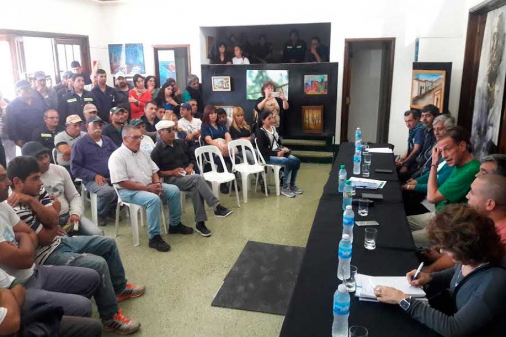 Se realiz&oacute; la primera reuni&oacute;n de la mesa paritaria municipal