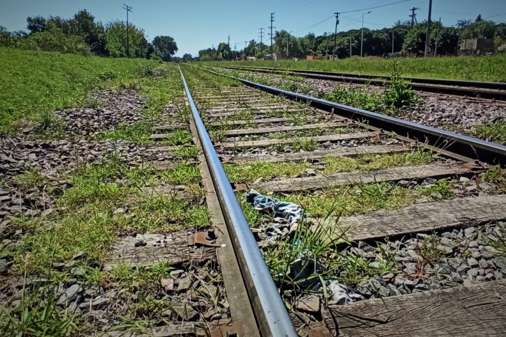 Morilla apareci&oacute; tendido en las v&iacute;as de calle Salta, entre Dr. Agote y Uruguay.