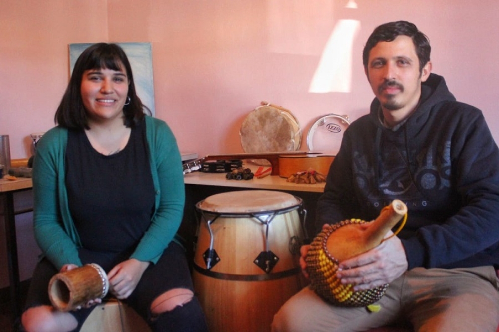 Melisa Gait&aacute;n y Juli&aacute;n Harispe, psic&oacute;logos e instructores del CPA Ca&ntilde;uelas.