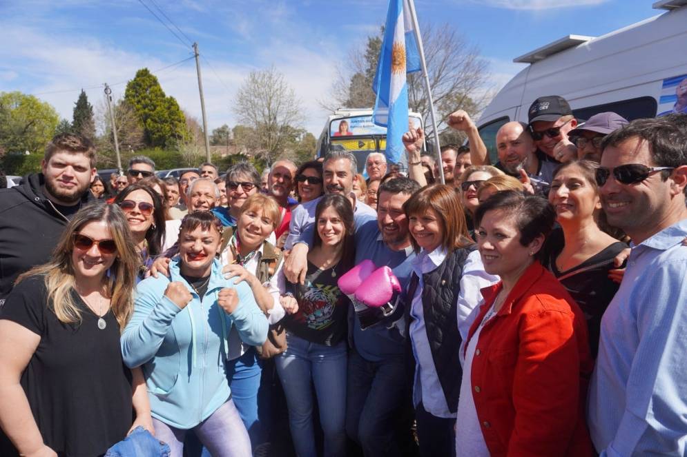 Patricia Bullrich inici&oacute; su campa&ntilde;a desde Ca&ntilde;uelas.
