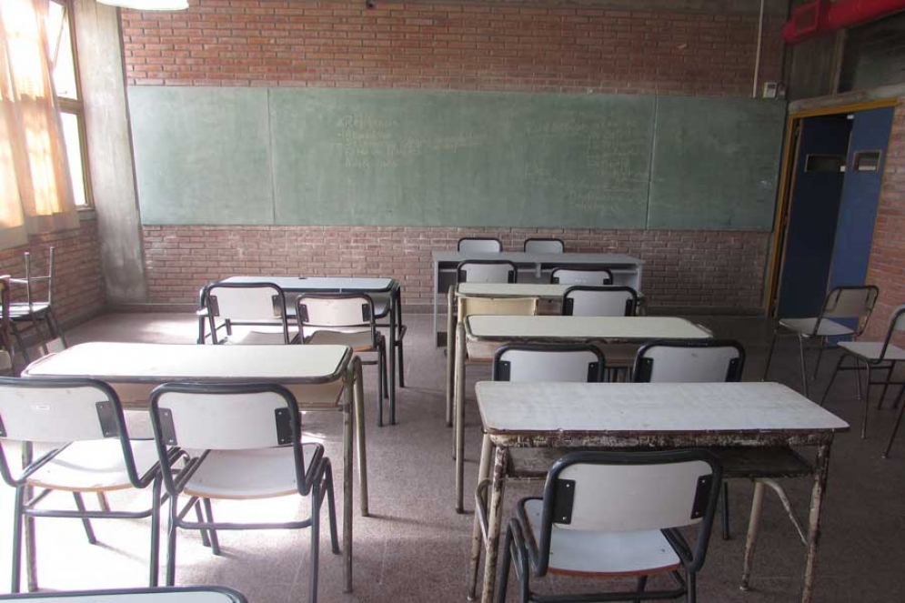 Las aulas de la Escuela Estrada volver&aacute;n a estar vac&iacute;as el pr&oacute;ximo mi&eacute;rcoles. 