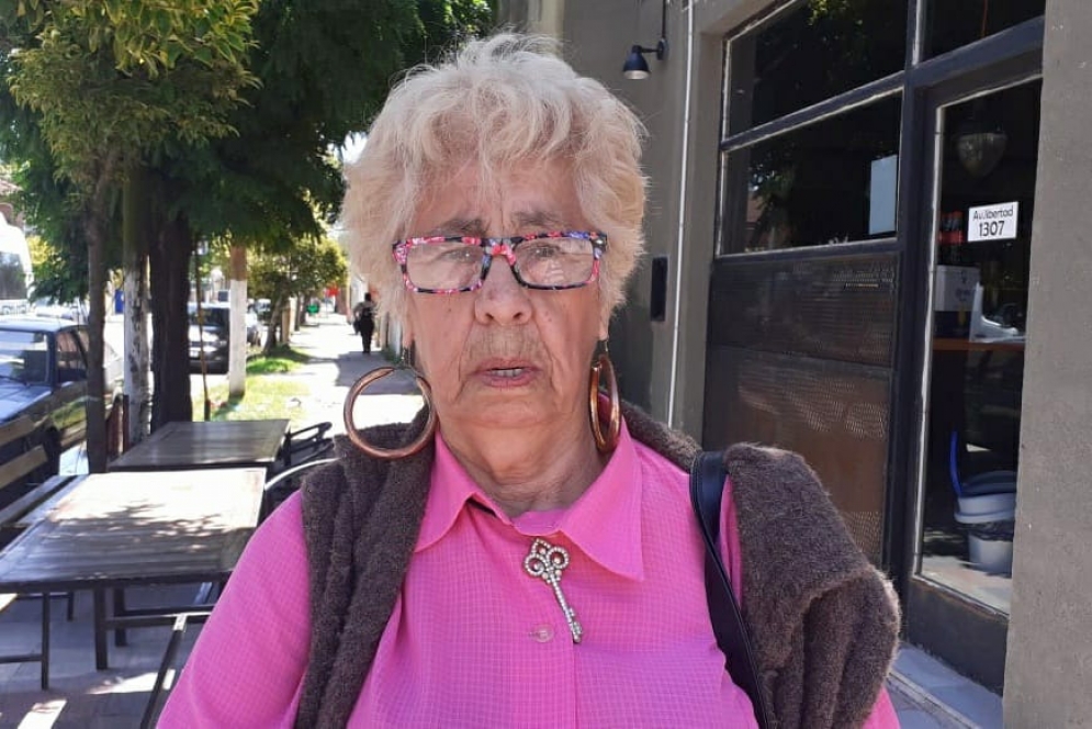 Blanca, la abuela estafada, entr&oacute; en estado de shock al darse cuenta del robo. 