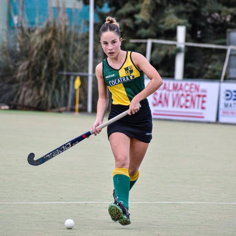 Catalina Martinez en acci&oacute;n. Ph: Visual Deportes.