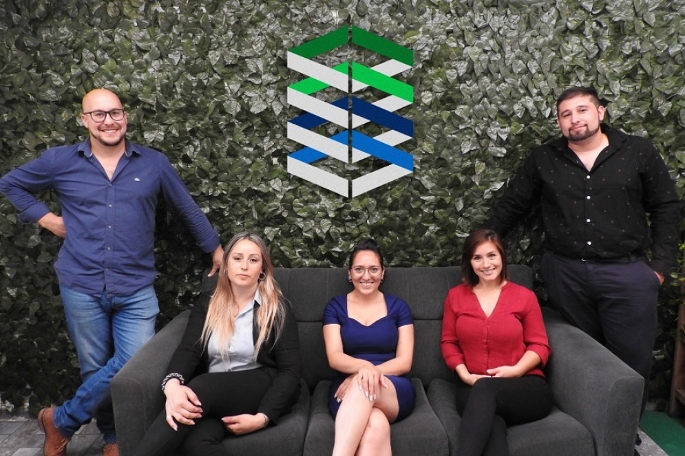 Parte del equipo de "Territorio".