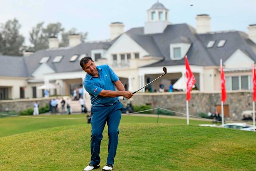Ricardo Gonz&aacute;lez en plena acci&oacute;n.