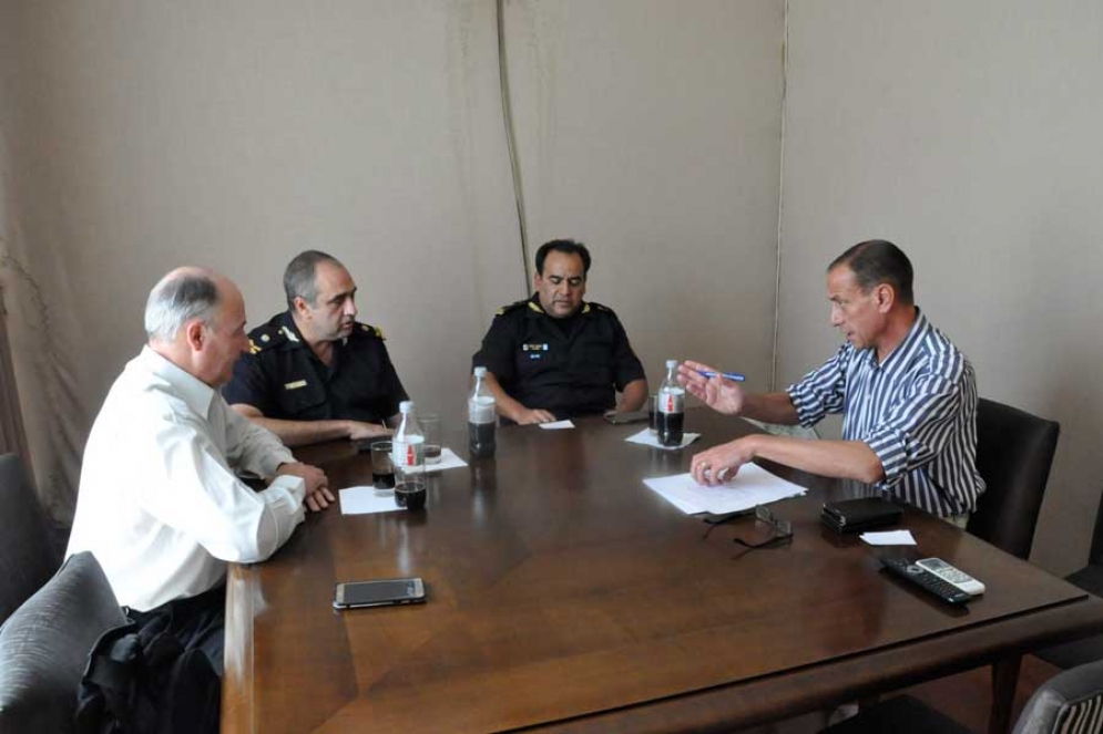 La reuni&oacute;n se dio en el Palacio Municipal.