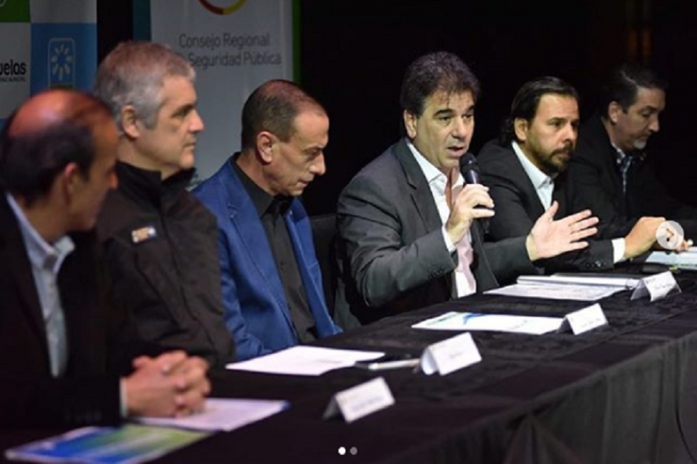 Ritondo en el momento de su exposici&oacute;n. 