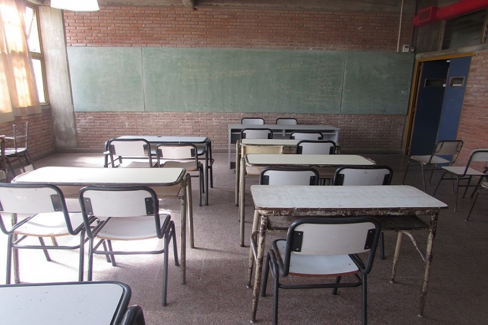 Las aulas volver&aacute;n a quedar vac&iacute;as.