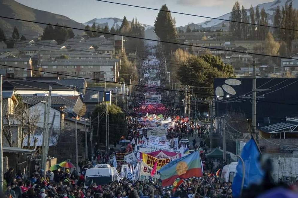 Una postal de la convocatoria en un paisaje sin igual.