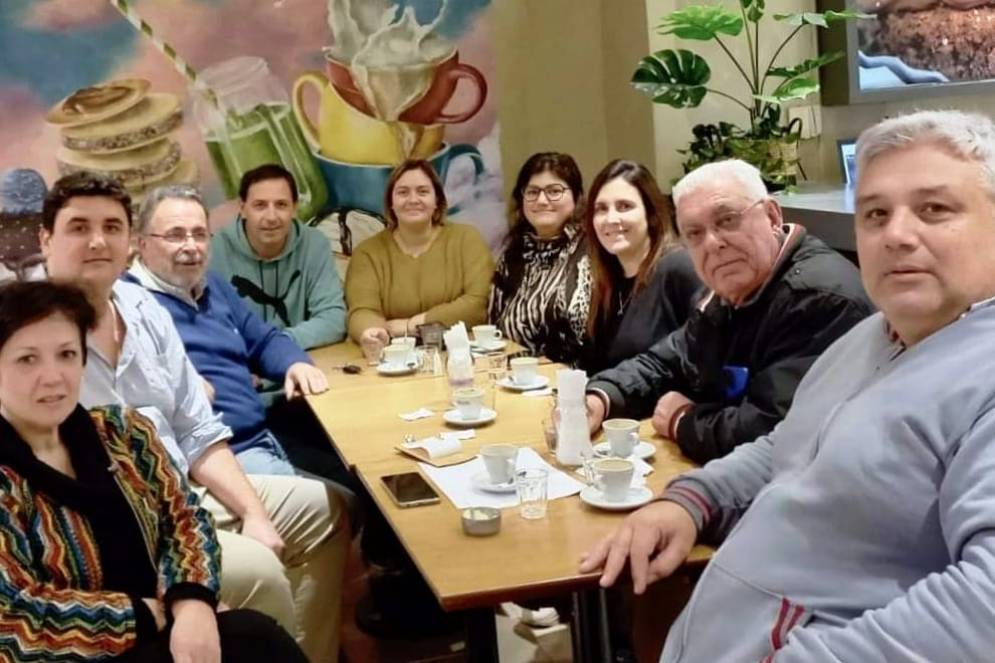 La mesa de Iturmendi evaluando el complejo escenario electoral para el Comit&eacute; local.