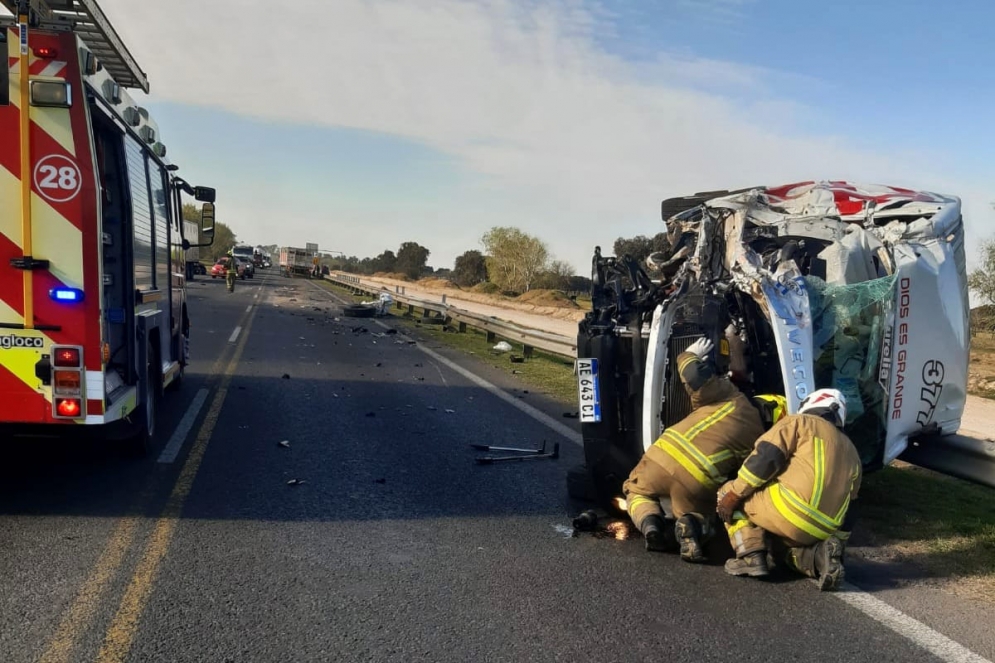Sucedi&oacute; en el kil&oacute;metro 61 de la Autopista Ezeiza Ca&ntilde;uelas, en el tramo inconcluso de un solo carril por mano.