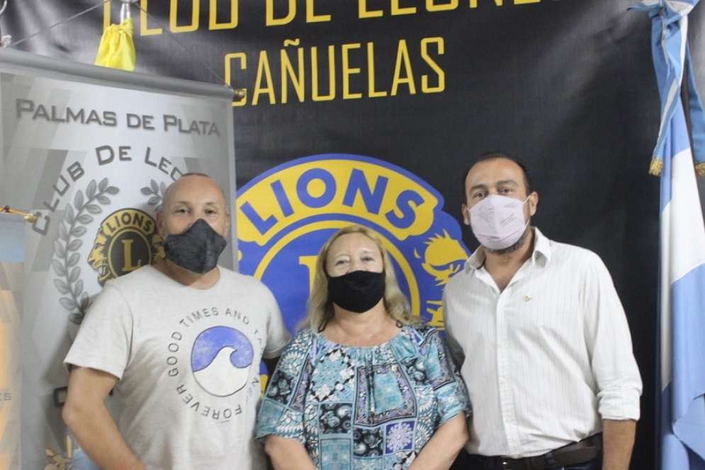El Club de Leones Ca&ntilde;uelas galardonado por su labor