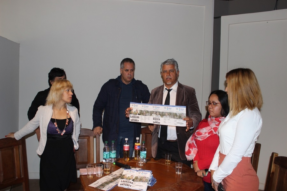 Campos se despeg&oacute; pol&iacute;ticamente del "lavagnismo" pero no pudo bajar la lista.