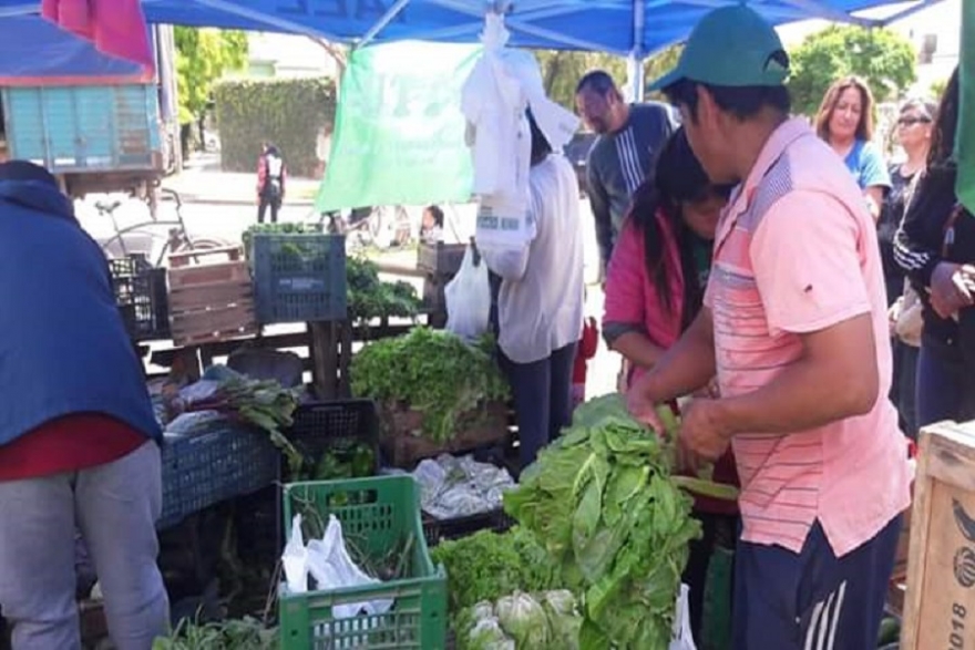 Productores populares organizaron un "Verdurazo"
