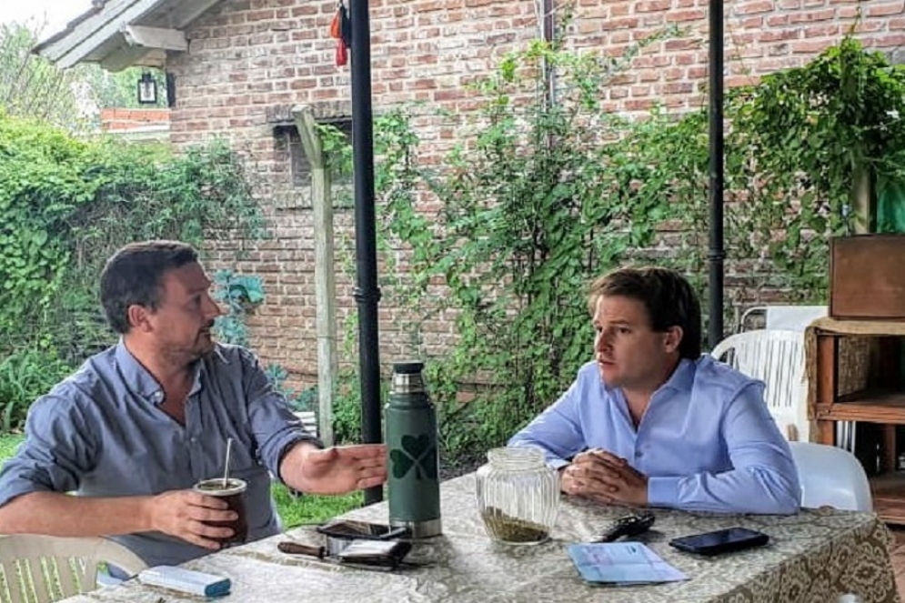 Mac Goey y Campbell se juntaron en la semana.