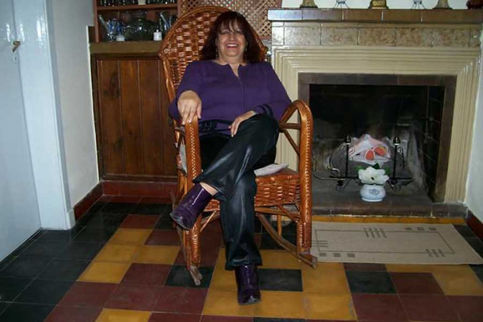 Zully estaba internada en el Hospital Marzetti a causa de una larga enfermedad. 