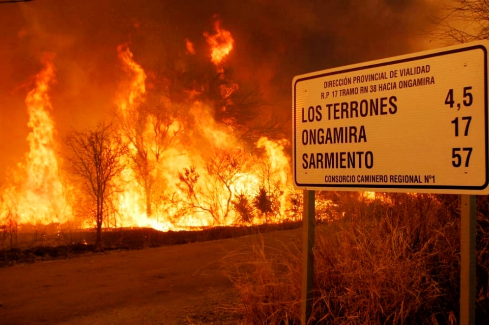 Los incendios en C&oacute;rdoba "son intencionales"