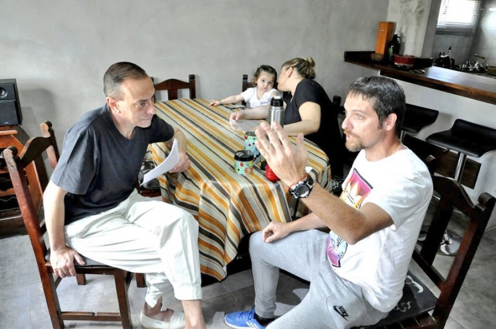 Arrieta junto a Apestegu&iacute;a en el Morgante. 