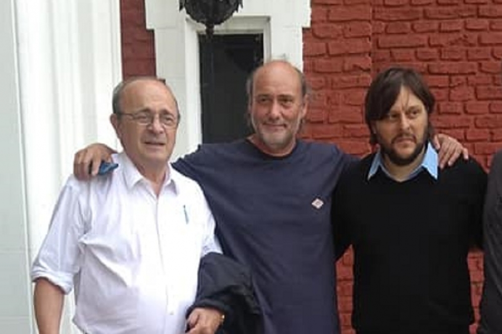 Leopoldo Moreau, Hugo D&iacute;ez y Leandro Santoro. 