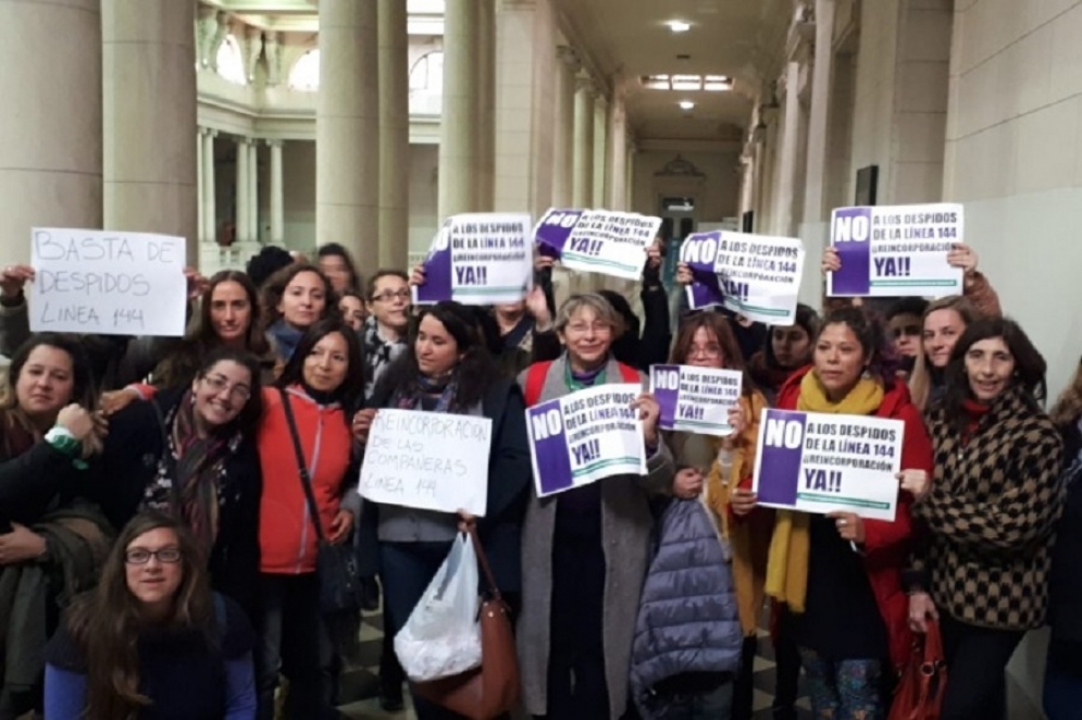 Las trabajadoras de llevan adelante distintas medidas de fuerza para visibilizar su problem&aacute;tica. 