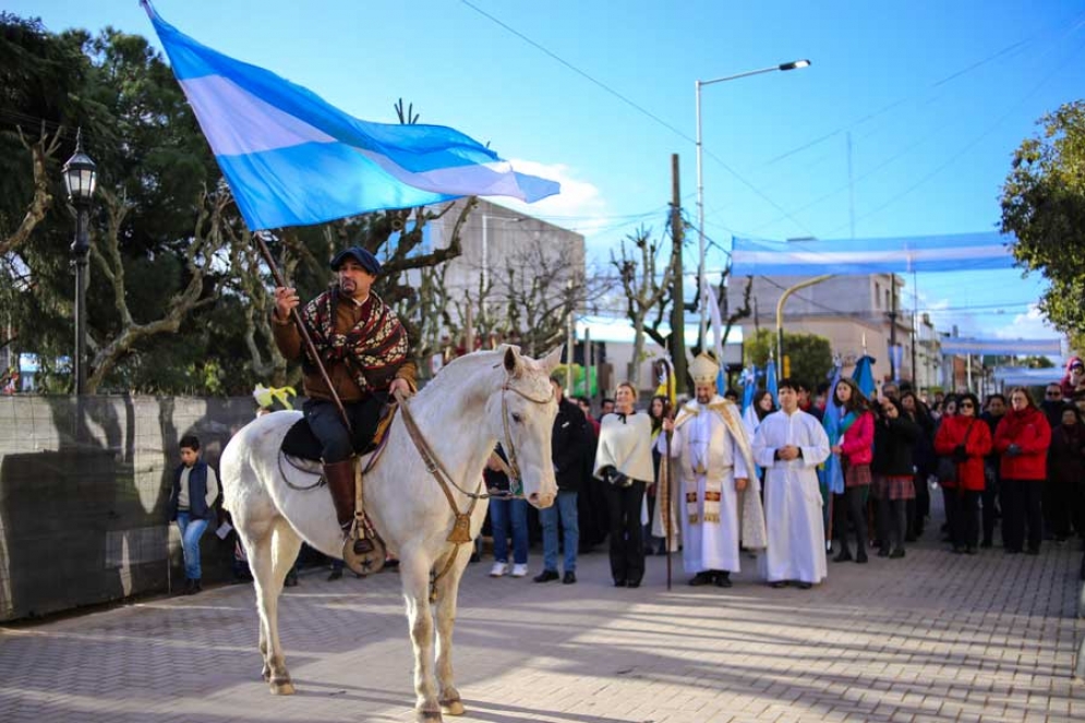 Se realiz&oacute; la habitual peregrinaci&oacute;n para conmemorar el d&iacute;a de la virgen Del Carmen