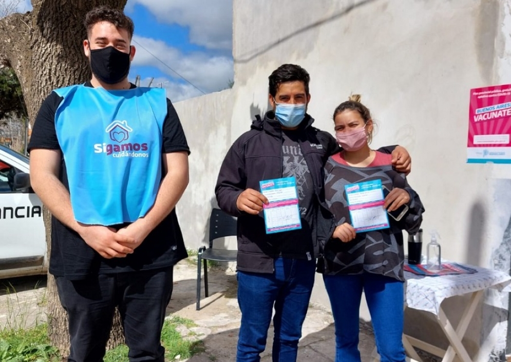 En la localidad de ruta 205 fueron inmunizadas 23 personas.