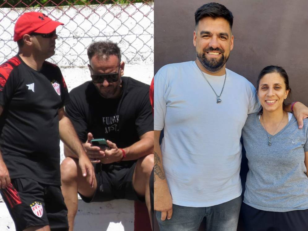 El actual vice, Juan Capistrano, Mauro Arrieta, Federico Peralta y Gabriela&nbsp;De&nbsp;Santo.