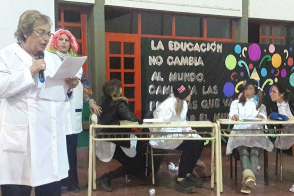 Rojas en plena actuaci&oacute;n. 