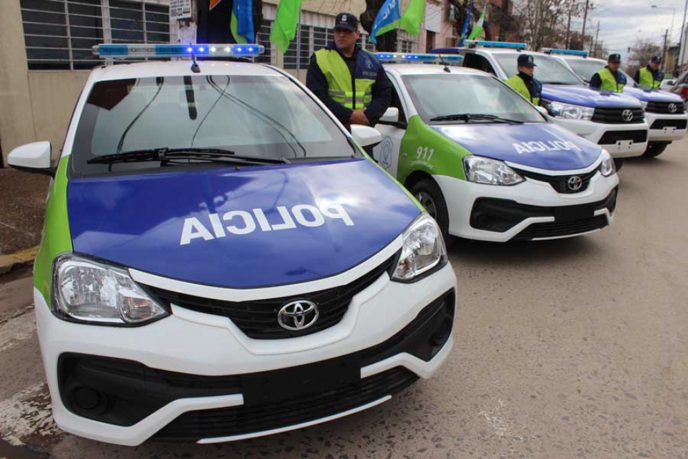 Se entregaron nuevos patrulleros