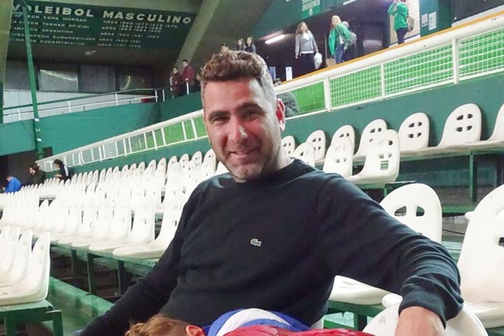 Fatelevich se fue el martes de su casa. 