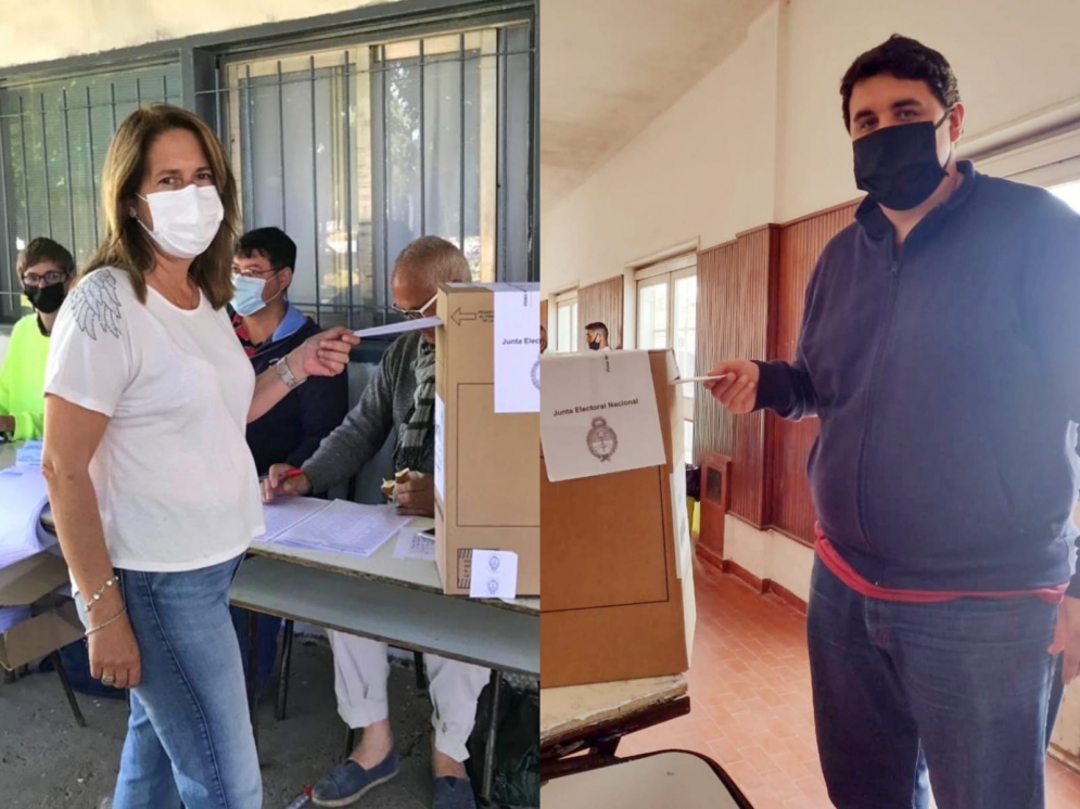 Valer&iacute;a R&iacute;os (Todos) y Leonardo Iturmendi (Juntos).. 