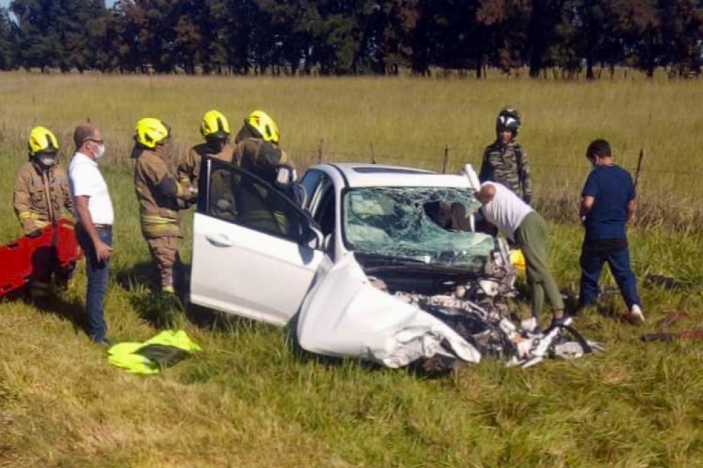 El Focus culmin&oacute; en el pasto. 
