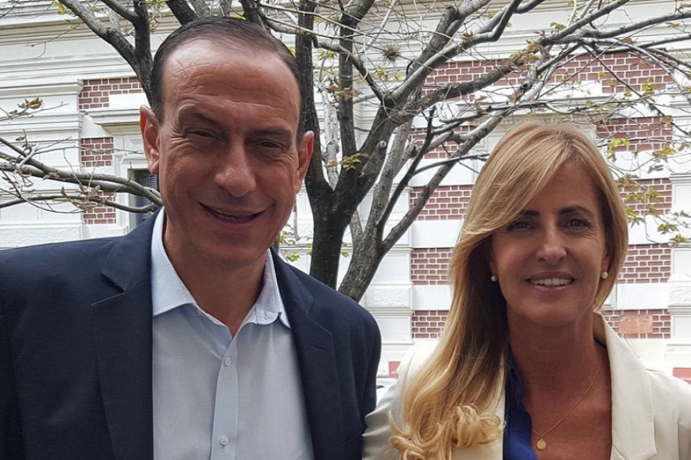 Gustavo Arrieta y Marisa Fassi. 