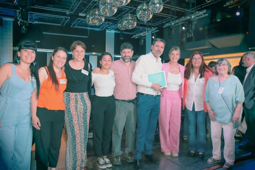 El encuentro se desarroll&oacute; en un sal&oacute;n de fiestas de calle Brandsen.