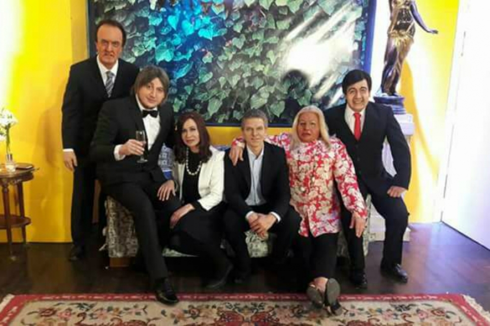 El elenco de "The house of grieta".