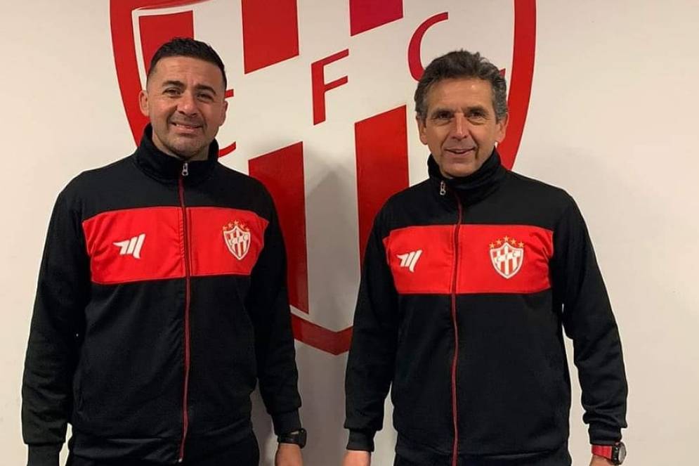 Zermatten y su inmediato colaborador, Marcelo&nbsp;Moya.