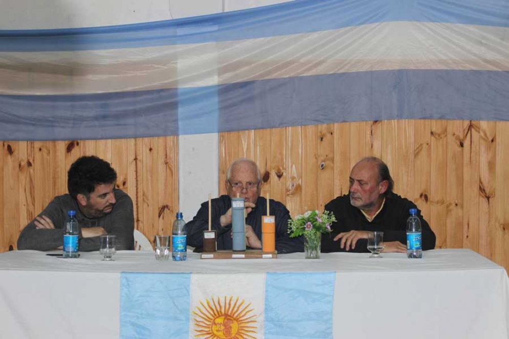 Rodrigo Ruete, Fern&aacute;ndez Pastor y Hugo Diez. 