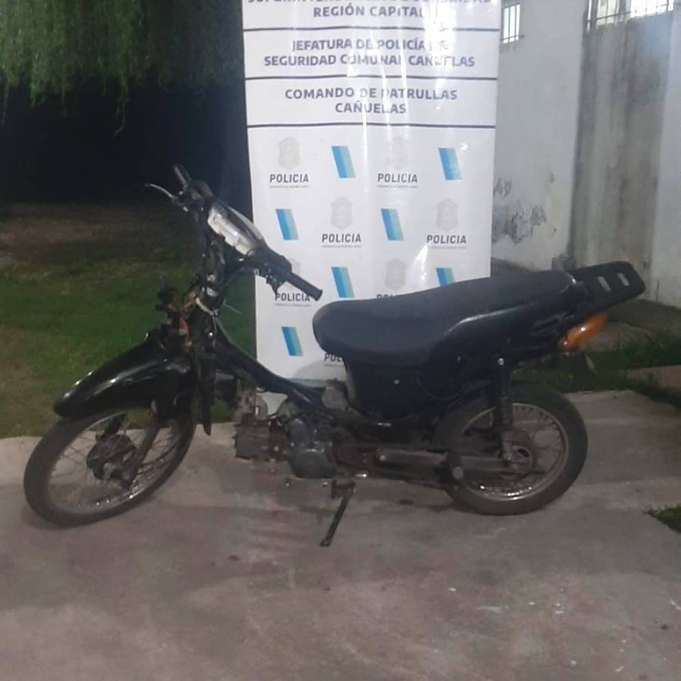 La Keller 110 en la que iban los dos pibitos de 14 a&ntilde;os.