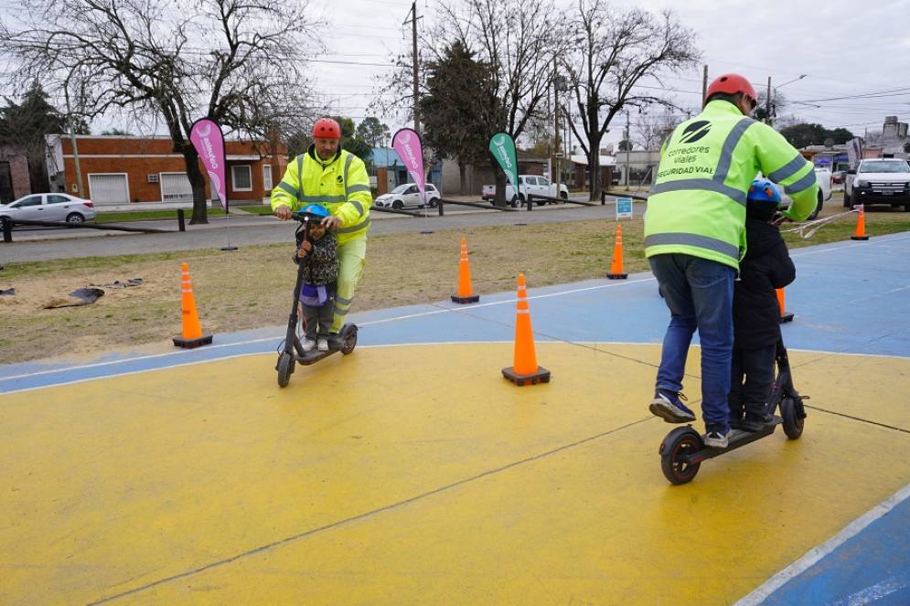 Algunos de los juegos que ofreci&oacute; el operativo. 