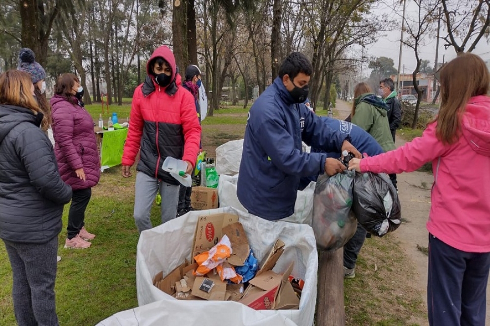 La jornada fue en el Parque de la Salud.