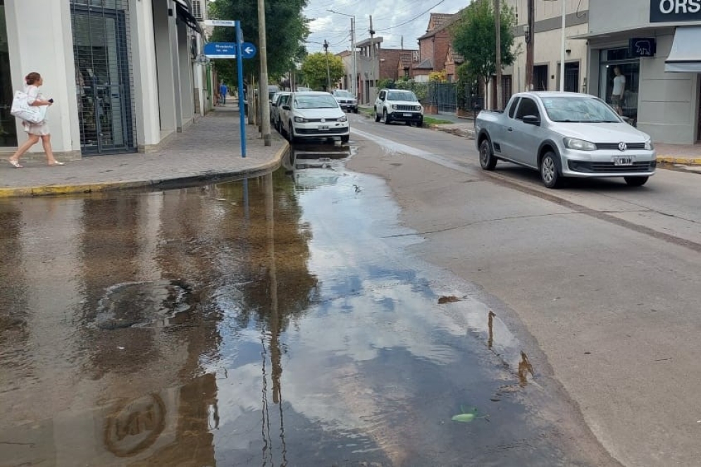 La laguna de Rivadavia y Belgrano. 