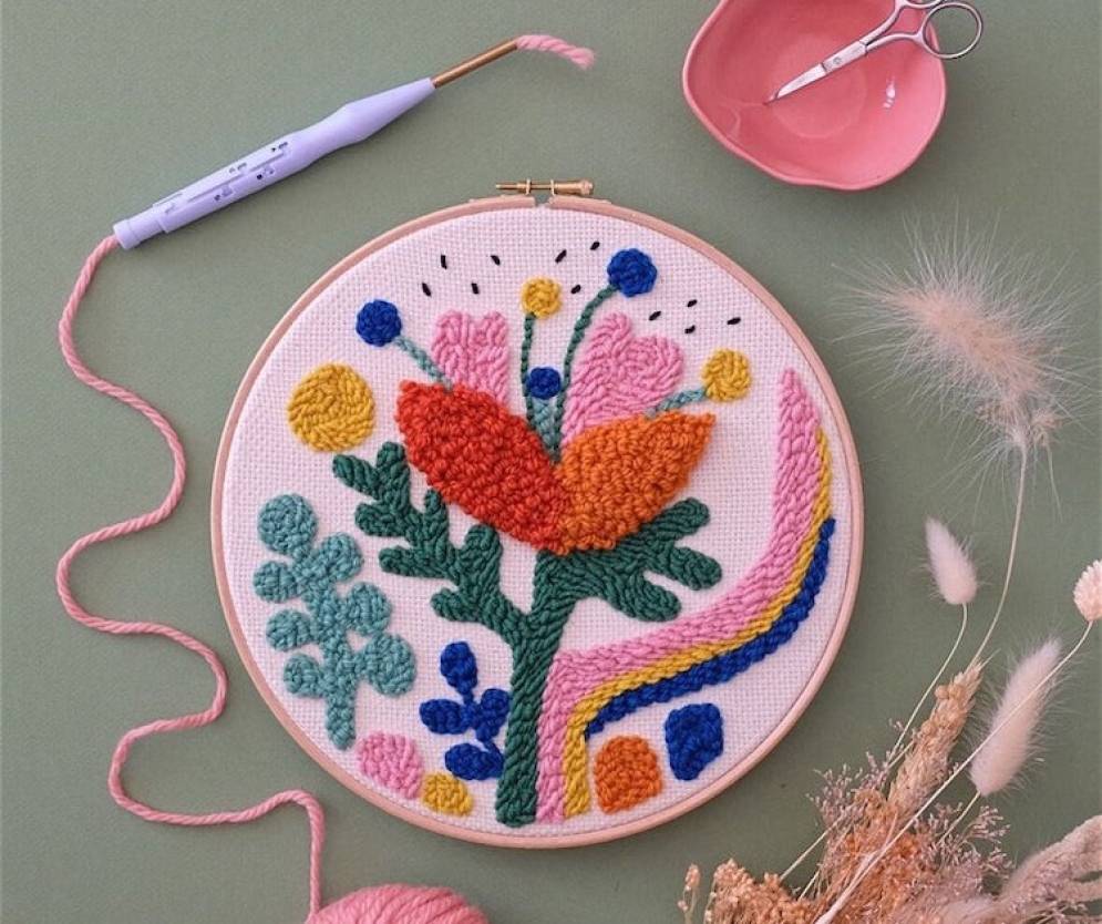 El bordado chino, uno de los furores del momento.